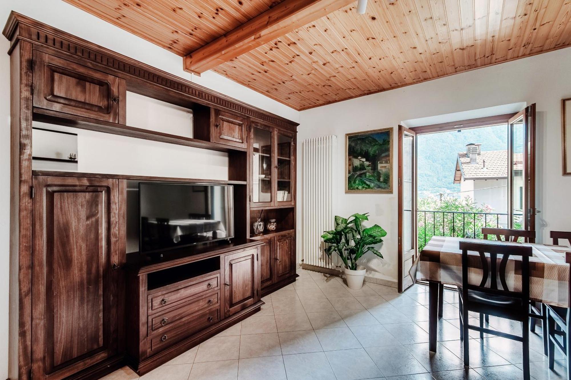 Delizioso Bilocale Vista Lago Colonno Exterior foto