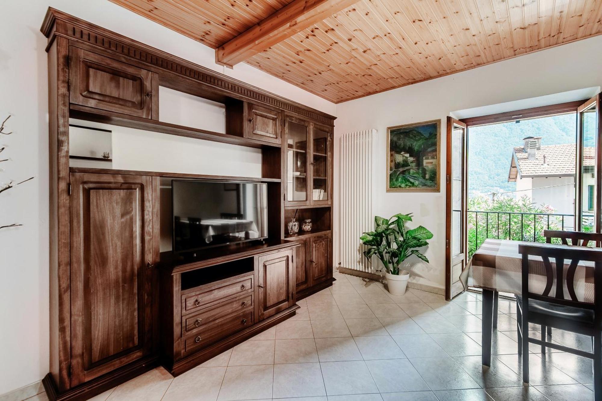 Delizioso Bilocale Vista Lago Colonno Exterior foto
